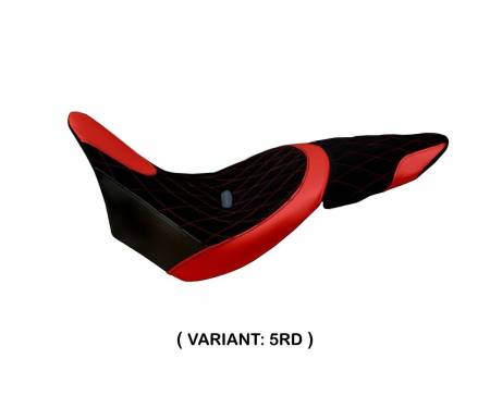 DXF-5RD Seat saddle cover Ferrara Red (RD) T.I. for DUCATI X DIAVEL 2016 > 2022