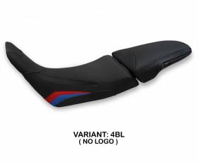 Seat saddle cover Katerini Black BL T.I. for Honda Africa Twin 1100 Adventure Sport 2020 > 2023