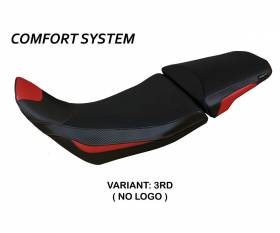 Seat saddle cover Amber comfort system Red RD T.I. for Honda Africa Twin 1100 Adventure Sport 2020 > 2023