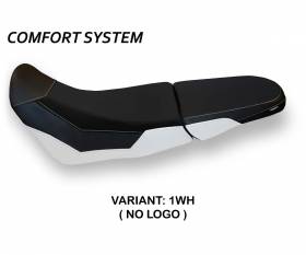 Sattelbezug Sitzbezug Gand 3 Comfort System Weiss (WH) T.I. fur HONDA AFRICA TWIN 1000 ADVENTURE 2018 > 2019