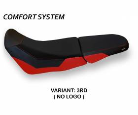 Seat saddle cover Gand 3 Comfort System Red (RD) T.I. for HONDA AFRICA TWIN 1000 ADVENTURE 2018 > 2019
