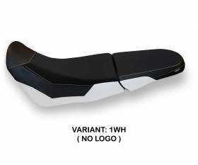 Seat saddle cover Sofia 3 White (WH) T.I. for HONDA AFRICA TWIN 1000 ADVENTURE 2018 > 2019