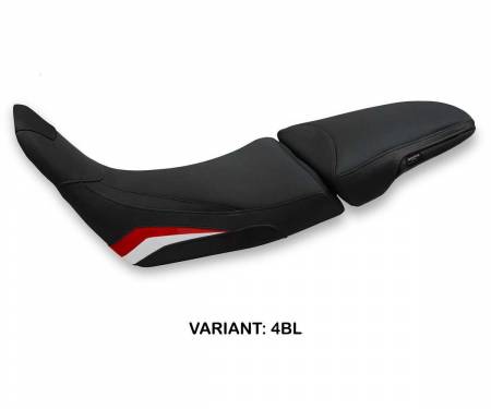 HAT11X-4BL-5 Seat saddle cover Xepon Black BL + logo T.I. for Honda Africa Twin 1100 2020 > 2023