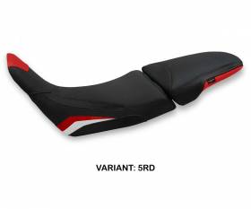 Seat saddle cover Xepon Red RD + logo T.I. for Honda Africa Twin 1100 2020 > 2023