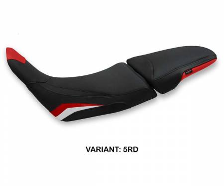 HAT11X-5RD-5 Seat saddle cover Xepon Red RD + logo T.I. for Honda Africa Twin 1100 2020 > 2023