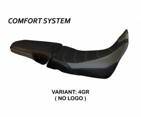 Rivestimento sella Palinuro 1 Comfort System Grigio (GR) T.I. per HONDA AFRICA TWIN 1000 2015 > 2019
