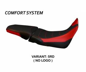 Seat saddle cover Palinuro 1 Comfort System Red (RD) T.I. for HONDA AFRICA TWIN 1000 2015 > 2019