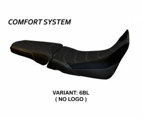 Housse de selle Palinuro 1 Comfort System Noir (BL) T.I. pour HONDA AFRICA TWIN 1000 2015 > 2019