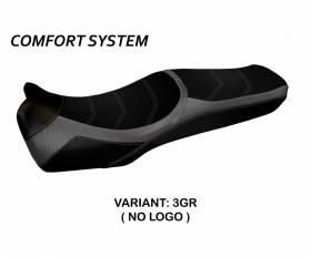 Seat saddle cover Lecce 2 Comfort System Gray (GR) T.I. for HONDA CROSSTOURER 1200 2011 > 2020
