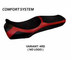 Seat saddle cover Lecce 2 Comfort System Red (RD) T.I. for HONDA CROSSTOURER 1200 2011 > 2020