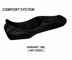 Seat saddle cover Lecce 2 Comfort System Black (BL) T.I. for HONDA CROSSTOURER 1200 2011 > 2020