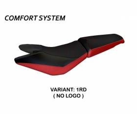Seat saddle cover Urbino 2 Comfort System Red (RD) T.I. for HONDA CROSSRUNNER 800 2016 > 2020