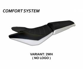 Seat saddle cover Urbino 2 Comfort System White (WH) T.I. for HONDA CROSSRUNNER 800 2016 > 2020