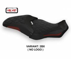 Seat saddle cover Olimpia Velvet Bordeaux (BX) T.I. for HONDA CB 1000 R 2018 > 2022