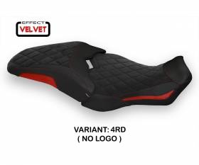 Seat saddle cover Olimpia Velvet Red (RD) T.I. for HONDA CB 1000 R 2018 > 2022