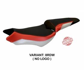 Seat saddle cover Ponza Red - White (RDW) T.I. for HONDA CB 1000 R 2008 > 2017