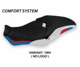 Housse de selle Victoria Limited Edition Comfort System Blanche (WH) T.I. pour HONDA CB 1000 R 2018 > 2022