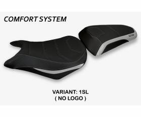 Sattelbezug Sitzbezug Cenesi Comfort System Silber (SL) T.I. fur HONDA CB 500 F 2012 > 2015
