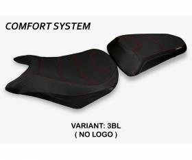 Sattelbezug Sitzbezug Cenesi Comfort System Schwarz (BL) T.I. fur HONDA CB 500 F 2012 > 2015