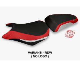 Seat saddle cover Trinita Special Color Red - White (RDW) T.I. for HONDA CB 500 F 2012 > 2015