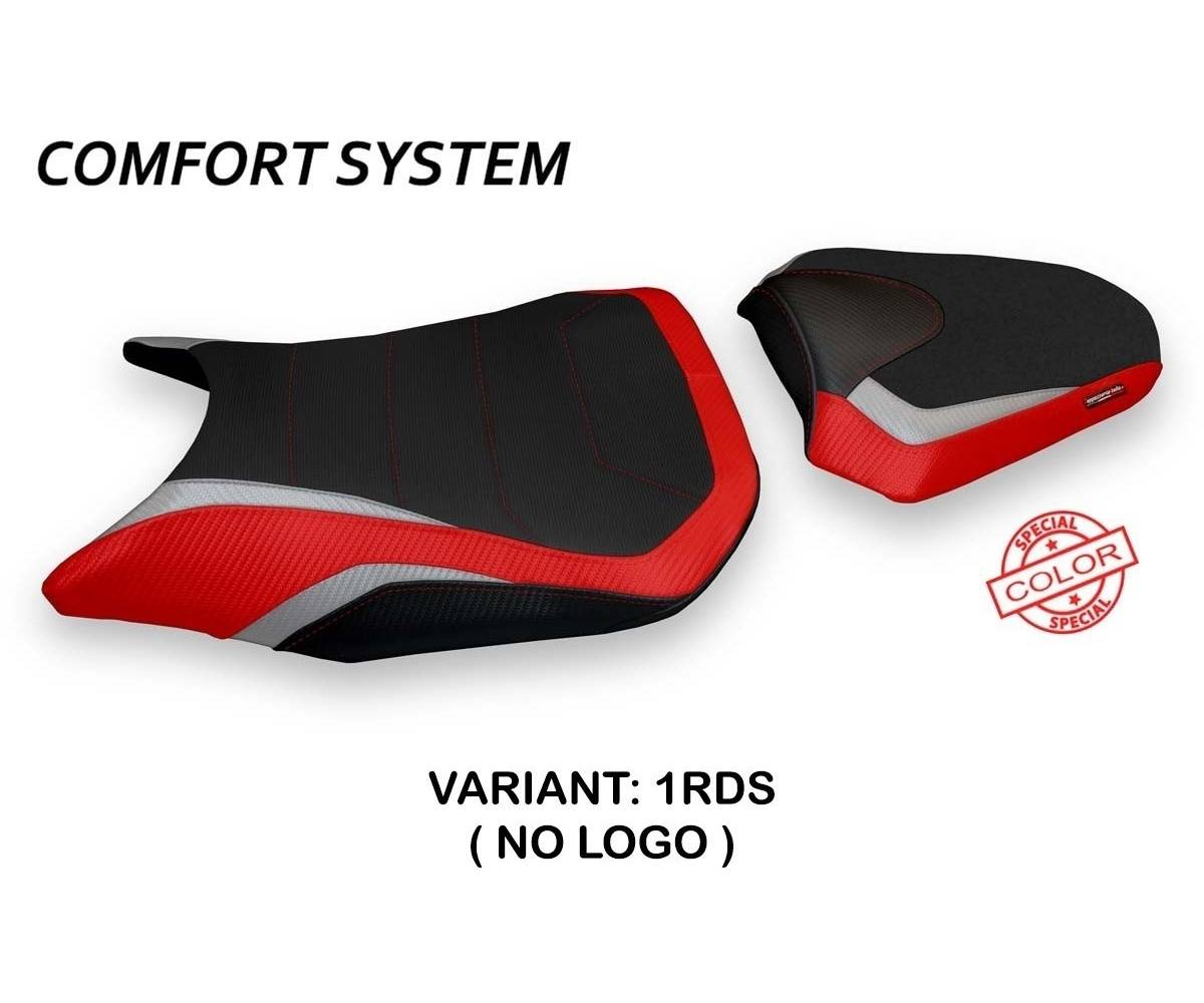 HCB5F6MS-1RDS-4 Rivestimento sella Marcarini Special Color Comfort System Rosso - Argento (RDS) T.I. per HONDA CB 500 F 2016 > 2024
