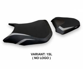 Seat saddle cover Preston 1 Silver (SL) T.I. for HONDA CB 500 F 2016 > 2024