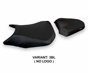 Seat saddle cover Preston 1 Black (BL) T.I. for HONDA CB 500 F 2016 > 2024