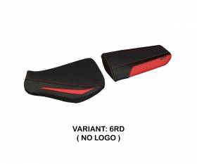 Seat saddle cover Andria 3 Red (RD) T.I. for HONDA CBR 600 RR 2007 > 2019