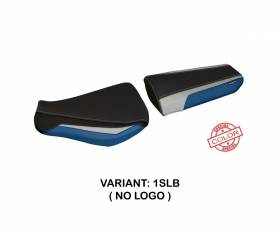 Housse de selle Andria Special Color Ultragrip Argent - Bleu (SLB) T.I. pour HONDA CBR 600 RR 2007 > 2019