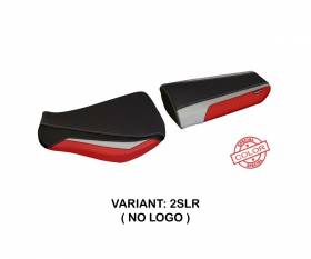 Housse de selle Andria Special Color Ultragrip Argent - Rouge (SLR) T.I. pour HONDA CBR 600 RR 2007 > 2019