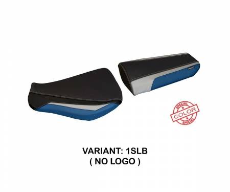 HCB63AS-1SLB-8 Housse de selle Andria Special Color Argent - Bleu (SLB) T.I. pour HONDA CBR 600 RR 2007 > 2019