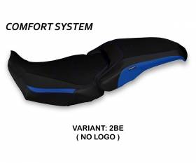 Seat saddle cover Braies 1 Comfort System Blue (BE) T.I. for HONDA CB 650 R 2019 > 2021