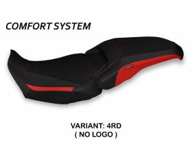Seat saddle cover Braies 1 Comfort System Red (RD) T.I. for HONDA CB 650 R 2019 > 2021