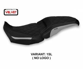 Seat saddle cover Vostok Velvet Silver (SL) T.I. for HONDA CB 650 R 2019 > 2021