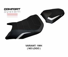 Housse de selle Toyama Comfort System Blanche WH T.I. pour Honda CB 750 Hornet 2023 > 2024