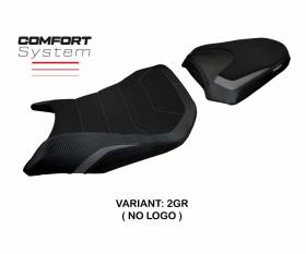 Housse de selle Toyama Comfort System Gris GR T.I. pour Honda CB 750 Hornet 2023 > 2024