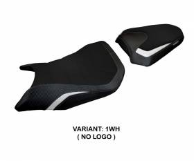 Seat saddle cover Toyama White WH T.I. for Honda CB 750 Hornet 2023 > 2024