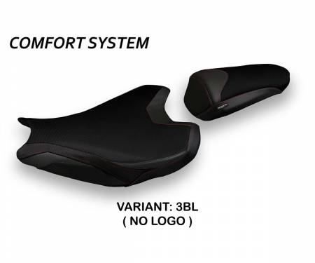 HCB9RRA1-3BL-4 Housse de selle Acri 1 Comfort System Noir (BL) T.I. pour HONDA CBR 1000 RR 2017 > 2019