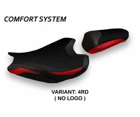 Seat saddle cover Acri 1 Comfort System Red (RD) T.I. for HONDA CBR 1000 RR 2017 > 2019
