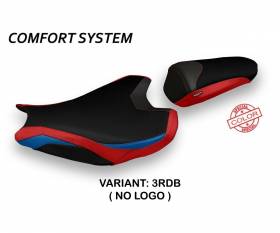 Seat saddle cover Acri Special Color Comfort System Red-black (RDB) T.I. for HONDA CBR 1000 RR 2017 > 2019