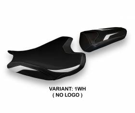 Seat saddle cover Pianfei 1 White (WH) T.I. for HONDA CBR 1000 RR 2017 > 2019