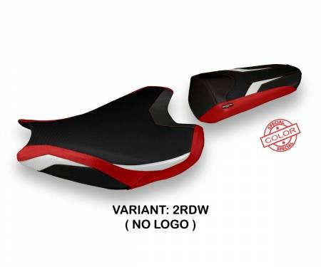 HCB9RRPS-2RDW-4 Seat saddle cover Pianfei Special Color Red - White (RDW) T.I. for HONDA CBR 1000 RR 2017 > 2019