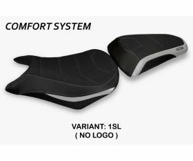 Sattelbezug Sitzbezug Auzat 1 Comfort System Silber (SL) T.I. fur HONDA CBR 500 R 2012 > 2016
