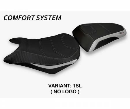 HCBR5R2A1-1SL-4 Seat saddle cover Auzat 1 Comfort System Silver (SL) T.I. for HONDA CBR 500 R 2012 > 2016
