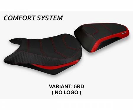 HCBR5R2A1-5RD-4 Housse de selle Auzat 1 Comfort System Rouge (RD) T.I. pour HONDA CBR 500 R 2012 > 2016