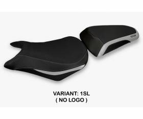 Seat saddle cover Mistretta 1 Silver (SL) T.I. for HONDA CBR 500 R 2012 > 2016