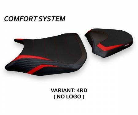 HCBR5R7D1-4RD-4 Seat saddle cover Diamante 1 Comfort System Red (RD) T.I. for HONDA CBR 500 R 2017 > 2022