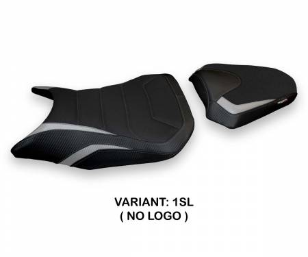 HCBR5R7F1-1SL-4 Seat saddle cover Figari 1 Ultragrip Silver (SL) T.I. for HONDA CBR 500 R 2017 > 2022