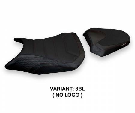 HCBR5R7F1-3BL-4 Seat saddle cover Figari 1 Ultragrip Black (BL) T.I. for HONDA CBR 500 R 2017 > 2022