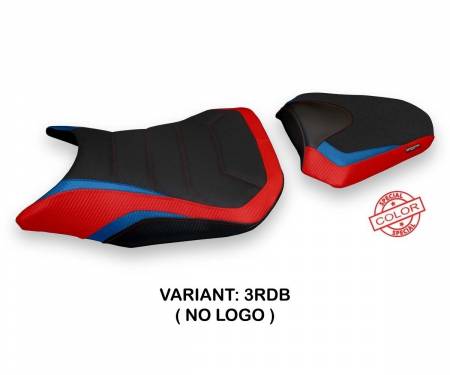HCBR5R7FS-3RDB-4 Seat saddle cover Figari Special Color Ultragrip Red-black (RDB) T.I. for HONDA CBR 500 R 2017 > 2022
